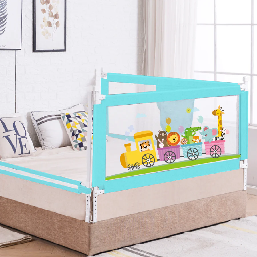 R for Rabbit Safari Bed Rail for Baby Easy Install, Anti-Fall Safeguard for Toddler Safety - Thumbnail