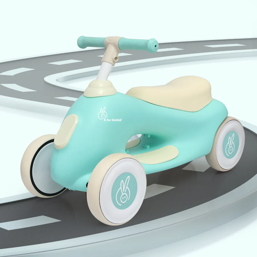 R for Rabbit Speedster Zoomy Push Ride On Car for Kids - Thumbnail