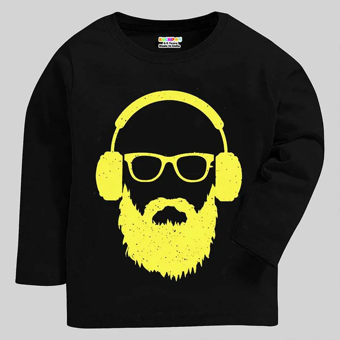 KUCHIPOO Boys Full Sleeves T-Shirts - Thumbnail