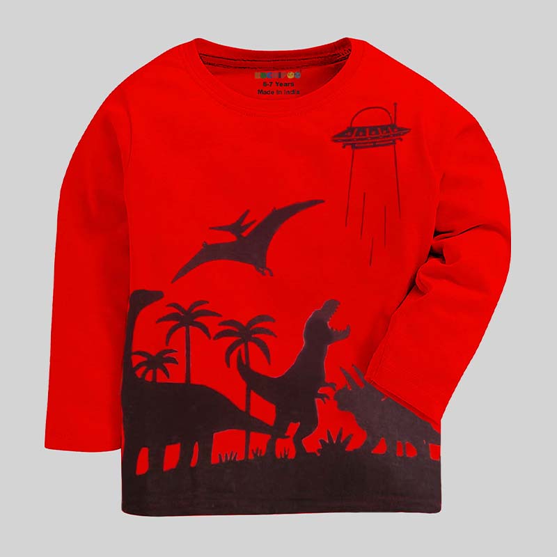 KUCHIPOO Boys Full Sleeves T-Shirts - Thumbnail