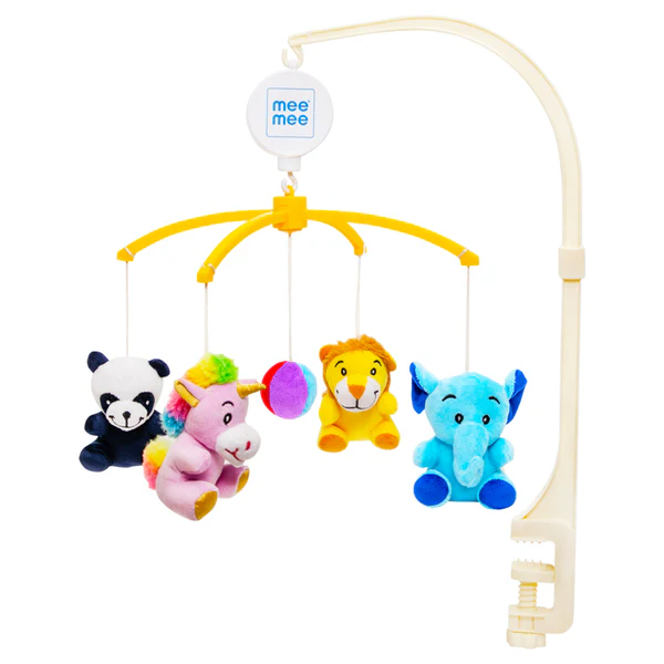 Mee Mee 3 in 1 Soft Musical Animal Cot Mobile - Thumbnail