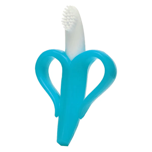 Hopop Easy Grip Banana Silicone Teether - Thumbnail