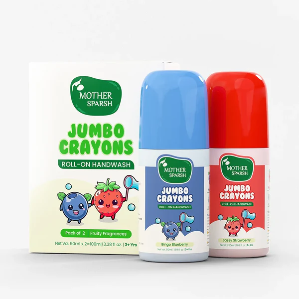 MotherSparshJumbo Crayons Roll-on handwash - Thumbnail