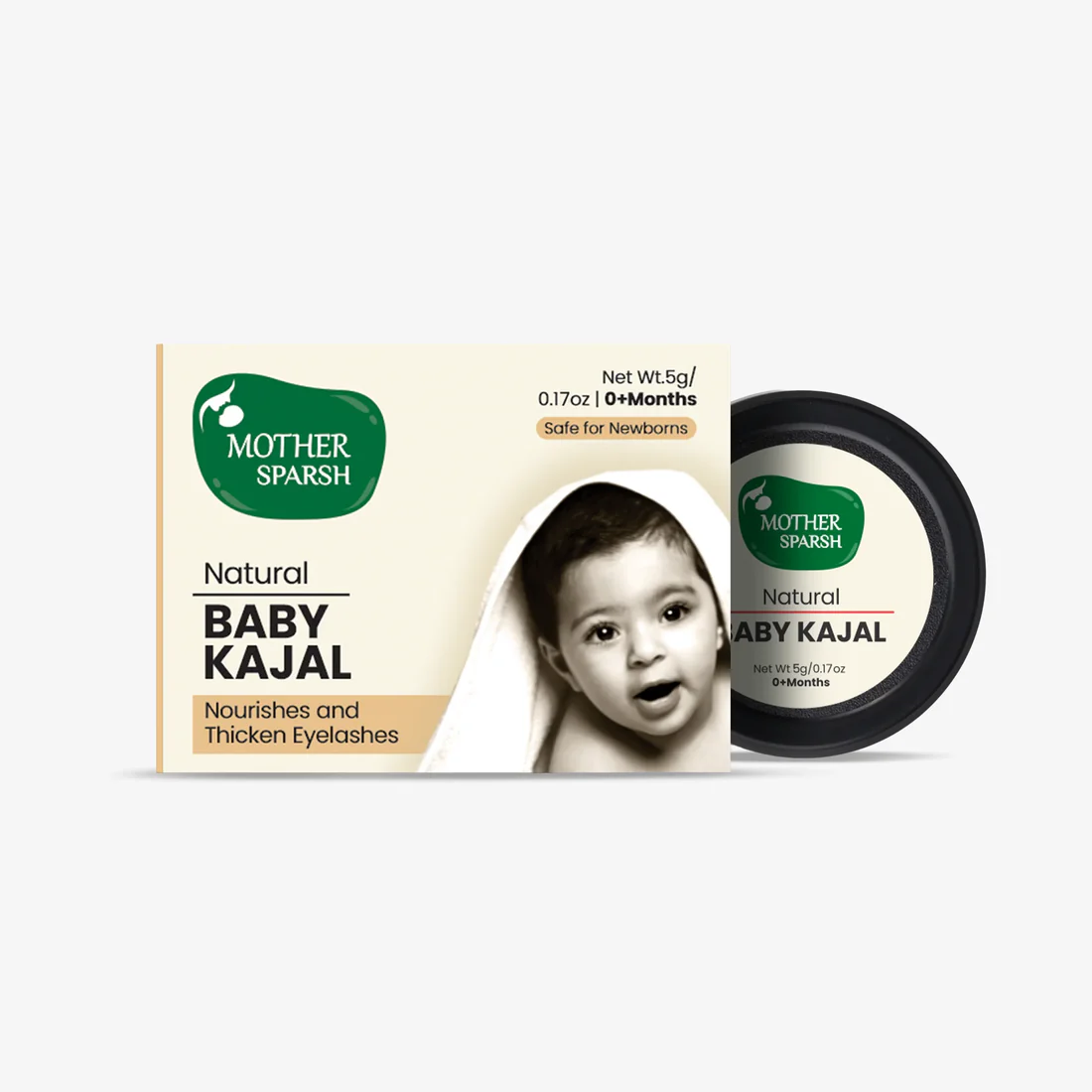MotherSparsh Natural Baby Kajal - Thumbnail