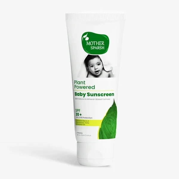 MotherSparsh Plant Powered Baby Sunscreen Lotion - Thumbnail