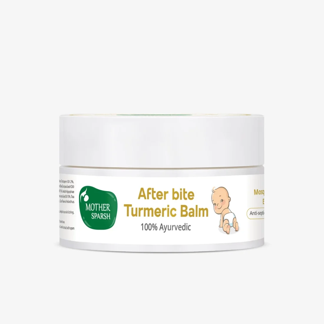 MotherSparsh After Bite Turmeric Balm for Mosquito & Insect Relief - Thumbnail