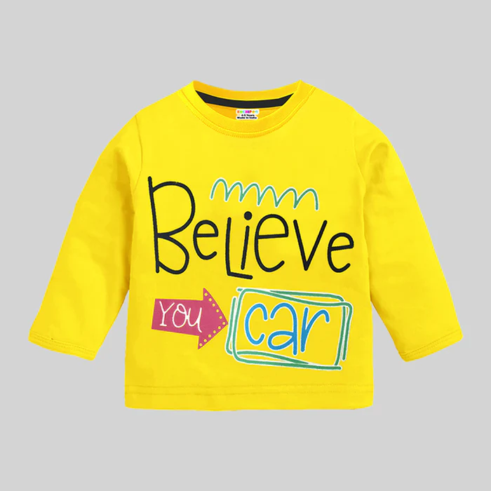 KUCHIPOO Boys Full Sleeves T-Shirts - Thumbnail