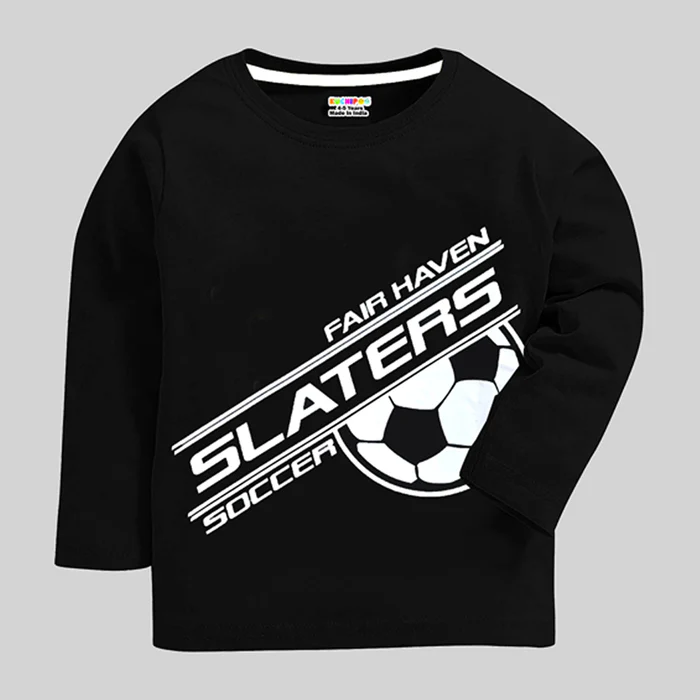 KUCHIPOO Boys Full Sleeves T-Shirts - Thumbnail