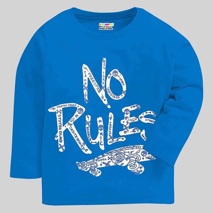 KUCHIPOO Boys Full Sleeves T-Shirts - Thumbnail