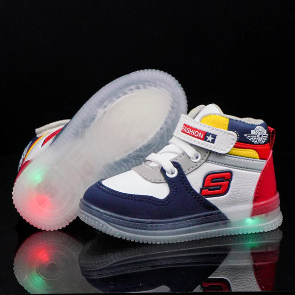 KATS Kids Baby Boys and Baby Girls Walking LED Light Shoes - Thumbnail