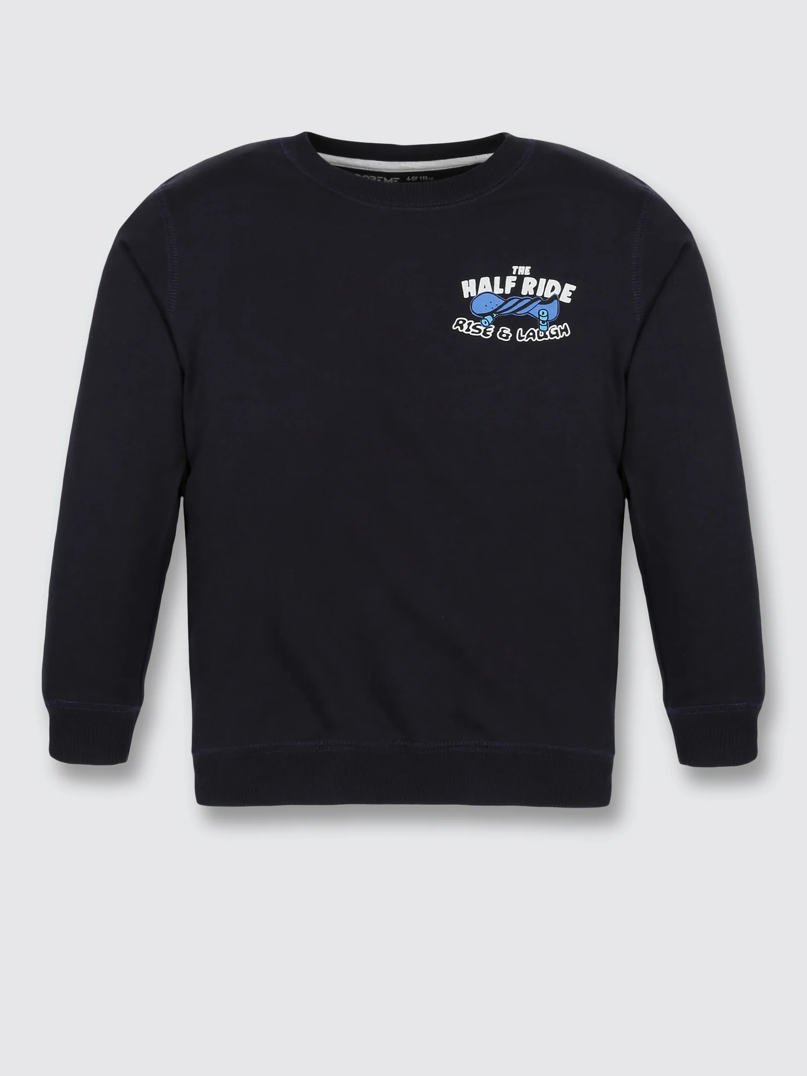 Doreme Boys Sweatshirt - Denim Blue - Thumbnail