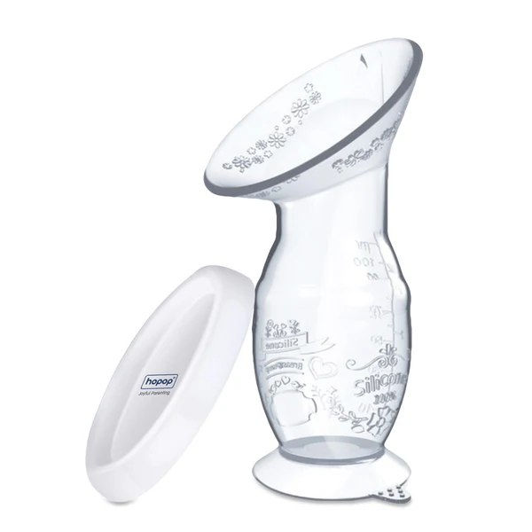 Hopop Natural Fit Silicone Manual Breast Pump - Thumbnail